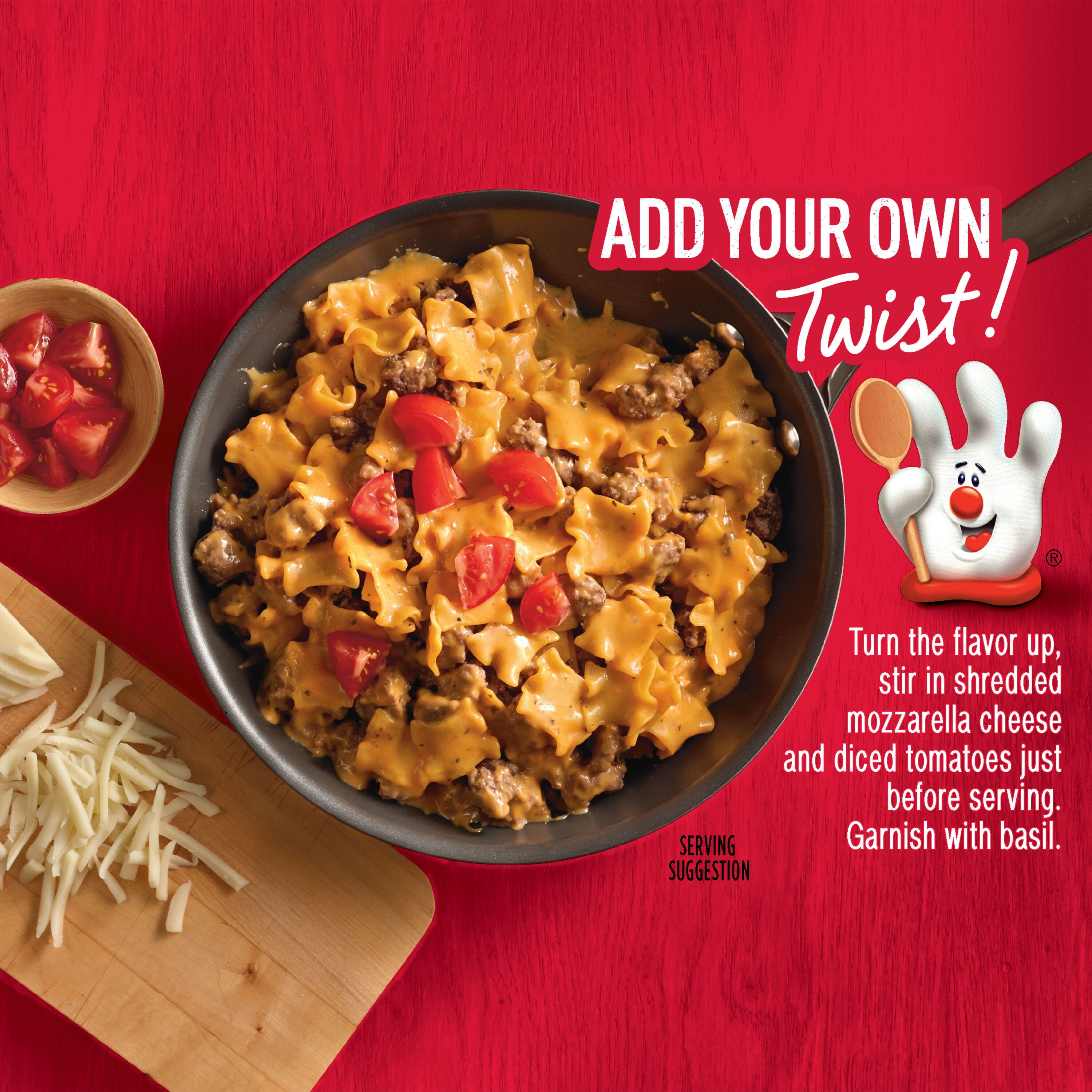 (6 pack) Hamburger Helper Pasta Four Cheese Lasagna Value Size, 8.8 Ounces Box.