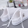 thumbnail image 3 of CHICVOMEY Canvas Slip On Tennis Shoes for Women Lightweight & Breathable Mules Comfort Fashion Tennis Shoes Sneakers for Casual Walking & Work, 3 of 7