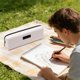 thumbnail image 2 of Caso de Lápiz de Gran Capacidad Caja de Papelería de Lienzo de Color Sólido Bolsa de Papelería Estudiantil Masculina Y Femenina Caso de Lápiz Pequeño, 2 of 5