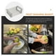 thumbnail image 4 of 1 escurridor de cocina de acero inoxidable, retráctil, para fregadero., 4 of 5