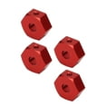 thumbnail image 3 of Adaptador de accionamiento de bujes hexagonales de rueda RC, 4 piezas 1/10 Rueda RC Tuerca de bujes hexagonales de rueda RC Pieza de actualización RC Diseño fácil de usar, 3 of 14
