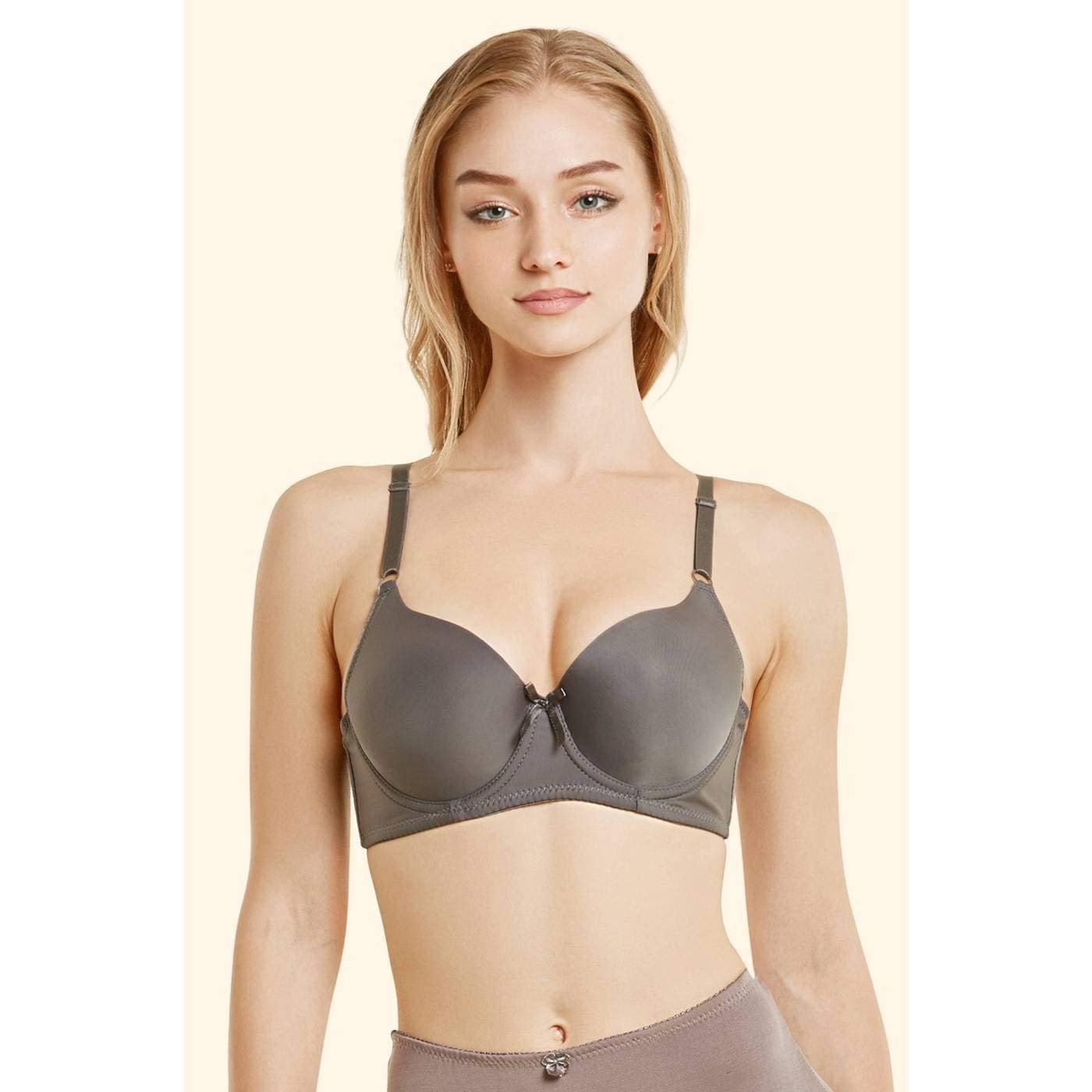 Mamia Women's Basic Lace/Plain Lace Bras Pack of 6- Various Styles 75, 36C
