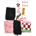 thumbnail image 4 of Disfraz de Cosplay de Kamado Nezuko, Kimono de Anime Demon Slayers, Kimetsu No Yaiba, disfraz de Kamado Nezuko, peluca, uniforme, Hallween, mujeres y niños, 4 of 5