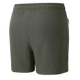 thumbnail image 4 of Dolkfu Men's Shorts Drawstring Basketball Athletic Shorts Elastic Waist Zipper Pocket Gym 7 Inch Inseam Shorts Men L, 4 of 8