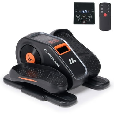 MaxKare Under Desk Elliptical Machine, Quiet Portable Pedal Exerciser with Remote for Home Office, 12 Adjustable Speeds