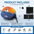 thumbnail image 2 of JLETOLI Photochromic UV400 Protection Polarized Lightweight Unisex Bike Sunglasses with Case Floating Strap, 2 of 8