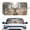 Autumn Forest Buck Print, variant on XYZCANDO Foldable Sunshade with Vibrant Galaxy Wolf, Car Sunshades for Most Trucks and Vans, Keeps Vehicle Interiors Cool on Hot Summer Days
