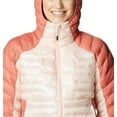 thumbnail image 4 of Columbia Women's Labyrinth Loop Hooded Jacket, Peach Blossom/Dark Coral, Small, 4 of 8