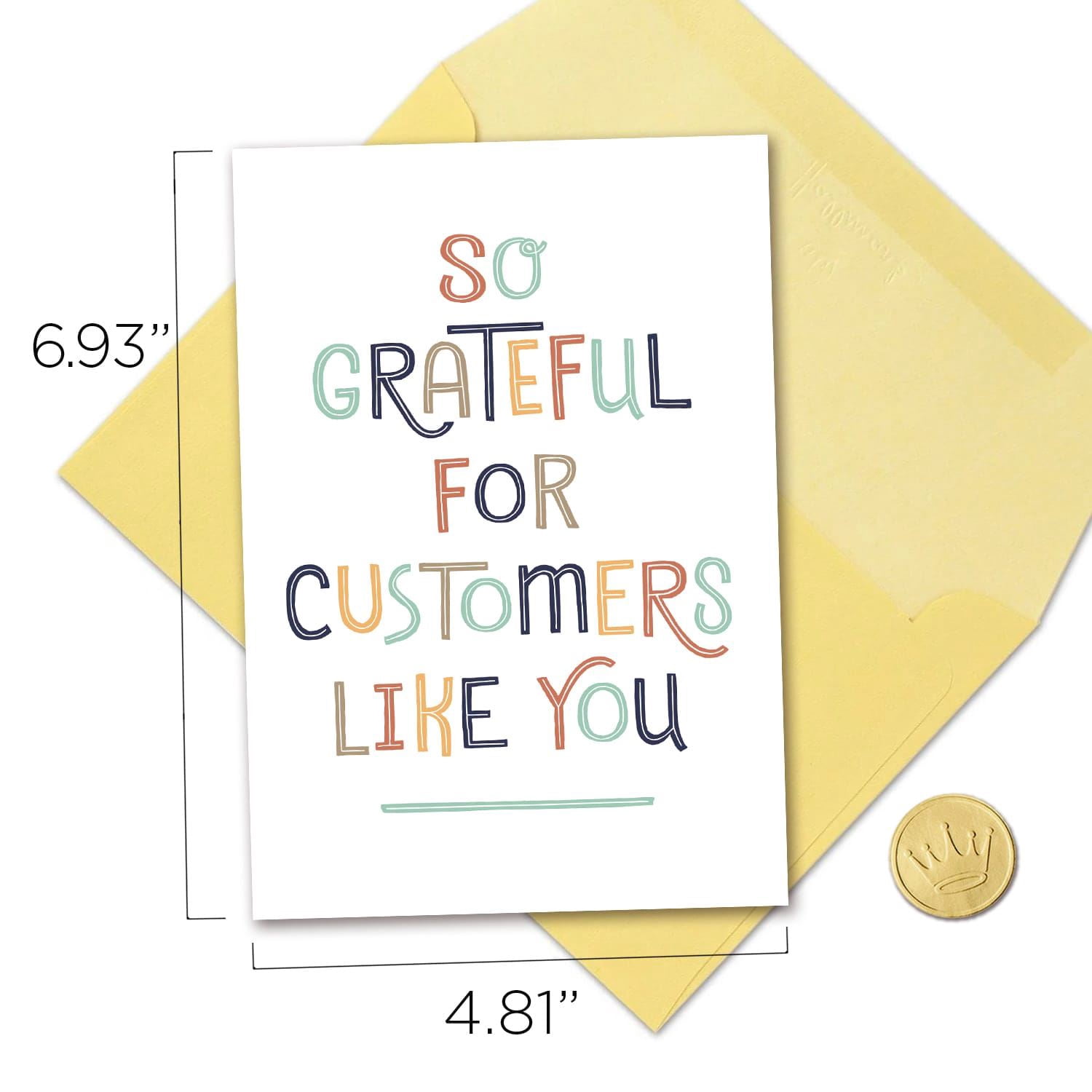 Hallmark Business Bulk Thank You Cards (Grateful for You), 25 ct.