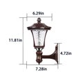 thumbnail image 3 of LSLJS Solar Outdoor Garden Lights Decorative Lights Home Outdoor Garden Villa Fence Light Control 2 LED Wall Lights Lampshade High Translucent Wall, Solar Lights, 3 of 7
