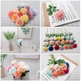 thumbnail image 4 of Bangcool Faux Single Rose Decorative Simulated Artificial Rose Stem Silk Rose for Wedding, 4 of 10