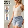 thumbnail image 4 of Athlemo Women's Shapewear Tummy Control Compression Slimming Camisole Tank Top, 4 of 7
