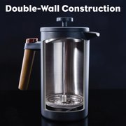 Brod & Taylor 8-Cup Double Wall Stainless Steel French Press Coffee Maker