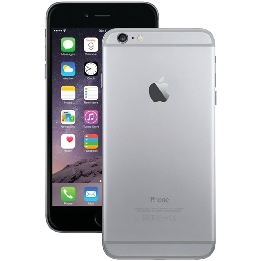 Refurbished Apple iPhone 6 16GB, Space Gray - Unlocked - Walmart.com