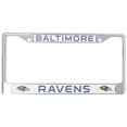 thumbnail image 1 of Marco de Placa de Matrícula Cromado Rico Industries NFL Baltimore Ravens 6 x 12.25, 1 of 3