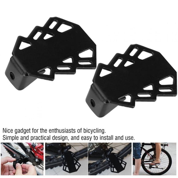 Pedal de Bicicleta Ecomeon Soporte Trasero Antideslizantes Agujero de 5 mm