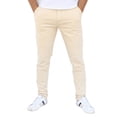 thumbnail image 1 of Pantalón skinny de gabardina stretch John Silver  Skinny de gabardina color hueso, 1 of 5