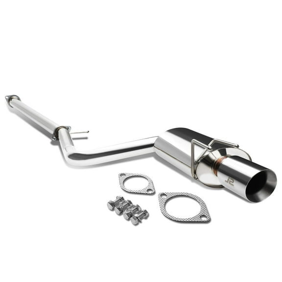 J2 Engineering For 01-05 Lexus IS300 JCE10 Performance Cat-Back Exhaust System w/4" Muffler Rolled Tip