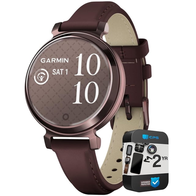 Smartwatch Garmin Lily 2 Classic Dark Bronze con correa Mulberry