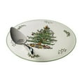 thumbnail image 2 of Spode Cake Plate 11.5" with Metal Server 10", 2 of 3