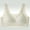 🔥 Green, variant on YYV Adjustable Strap Push up Bra Wire Free Bra for Women Breathable Seamless Sports Bras for Women Ice-Silk Seamless One-Piece Lift Bra Solid Color Breathable Fixed Cup Removable Pads Adjustable
