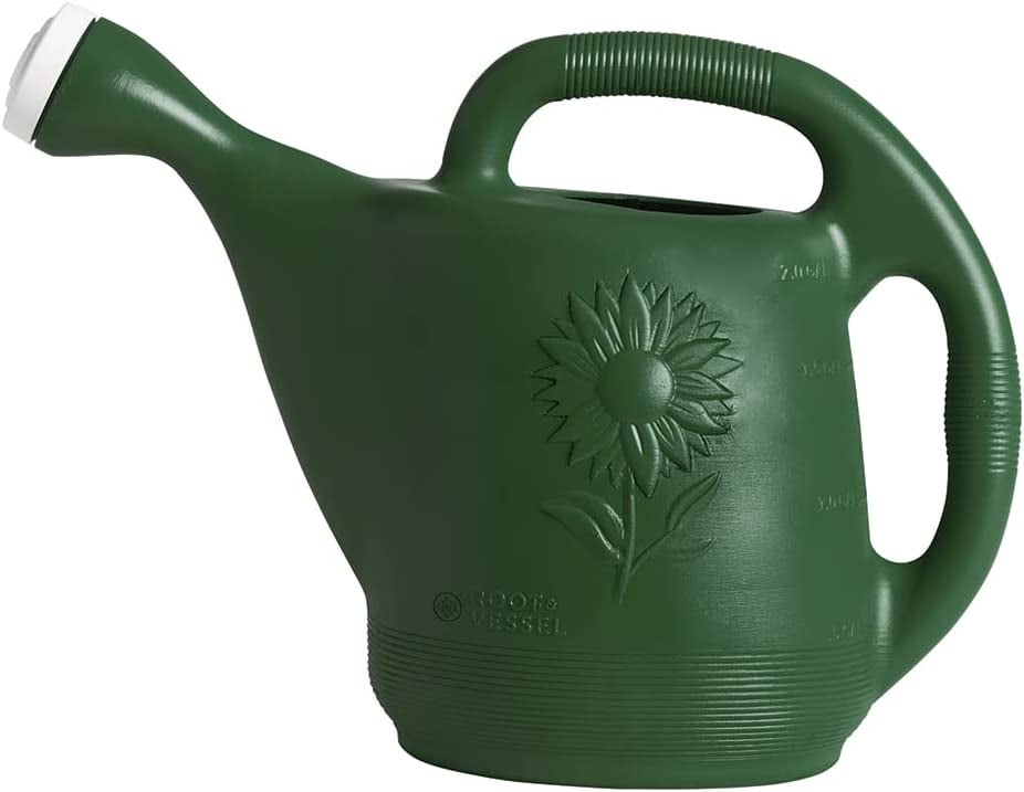 NOVELTY MFG CO Watering Can, Green Plastic, 2Gals. 30301