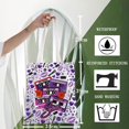 thumbnail image 2 of WZMPA Singer Album Tote Bag Singer Fans Gift Singer Lyric Reusable Grocery Bag Singer Merchandise, 2 of 7