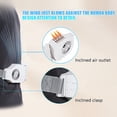 thumbnail image 4 of Tignapoo Lightweight Dual-Fan Waist Cooler for Outdoor Activities, 3-Speed Adjustable, Long-Lasting 8000mAh Battery, Black (ABS Material), 4 of 6