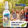 thumbnail image 3 of Repelente de Mosquitos SinaVan Spray 120 ml con Citronela, Geranio y Clavo | Repelente de Insectos para Toda la Familia, 3 of 5