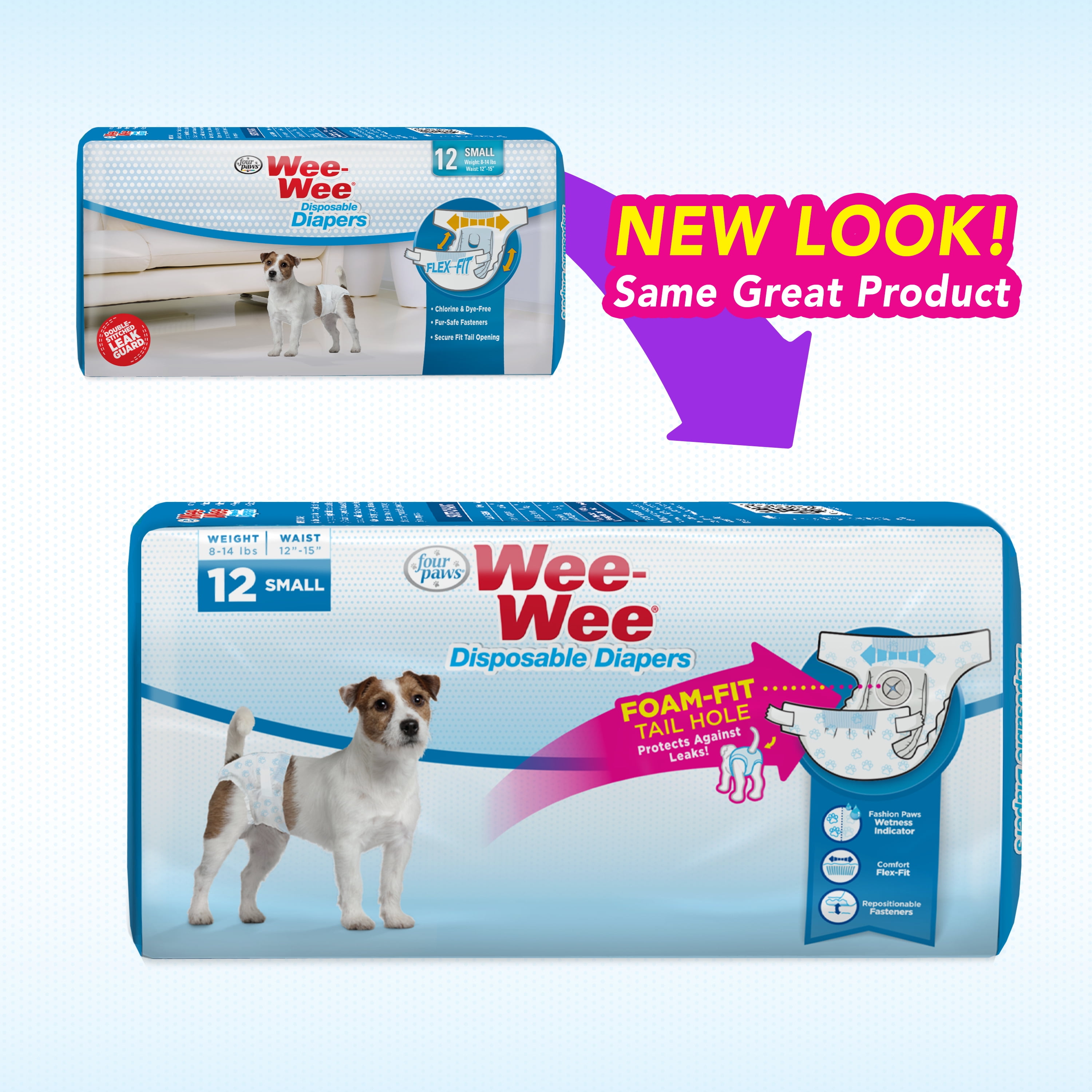 Wee wee cheap dog diapers