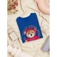 thumbnail image 3 of Cool Today Super School Bear Shaped T-Shirt Women -Image by Shutterstock, Female Small, 3 of 4