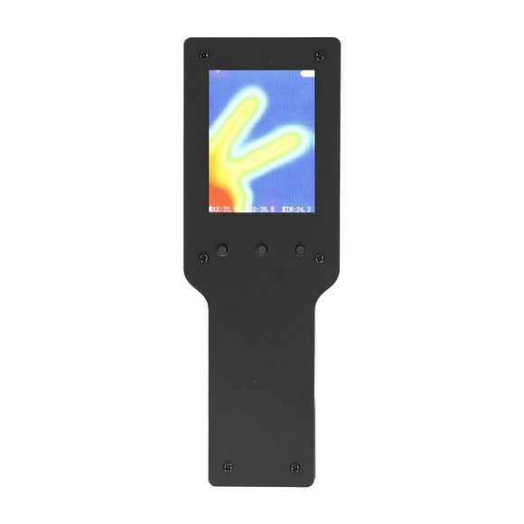 "Portable MLX90640 IR Thermal Camera with 2.4" LCD Display, -40°C to 300°C Range, 8Hz Refresh Rate & USB-C Connectivity"
(Character count: 125)
Alternative option:
"Handheld Digital Thermal