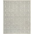 thumbnail image 2 of SAFAVIEH Cambridge Leslie Geometric Wool Runner Rug, Silver/Ivory, 2'6" x 16', 2 of 10