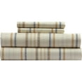 thumbnail image 4 of Nanshing Nelda 14 Piece Striped Faux Linen Comforter Set, King, 4 of 5