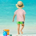 thumbnail image 4 of FORMRS Boys Rash Guard Short Sleeves Swim Shirt Quick Dry UPF 50+ Sun Protection, Sizes 3-12T, Love in The Air, 4 of 6
