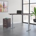 thumbnail image 2 of Bush Business Furniture Move 60 Series Bureau Réglable en Hauteur 72W x 30D avec Rangement, Gris, 2 of 7
