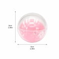 thumbnail image 3 of Squishy Transparent Water Stress Ball, Multicolor Glitter Double Shell Squeeze Toy with Crunchy Feel, Fun Sensory Decompression Toy for Boys Girls and Collectors （Random Color）, 3 of 7