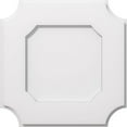 thumbnail image 1 of Ekena Millwork CMP16LE Médaillon de Plafond Contemporain en PVC de Qualité Architecturale 16 Pouces x 9,5 Pouces, 1 of 1