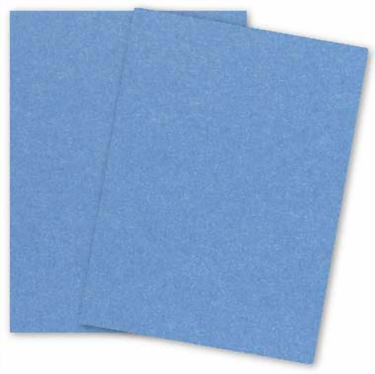 Metallic BLUE VISTA 12X18 (Large) Paper 105C Cardstock - 100 PK -- Pearlescent 12-x-18 Large size Metallic Card Stock Paper - Great for Business, Card Making, Designers and DIY