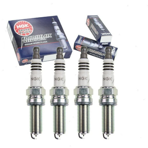 4 pc NGK Iridium IX Spark Plugs compatible with Kia Forte Koup 1.6L L4 2014-2016