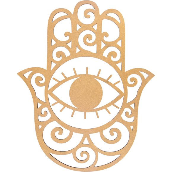 shiyou-Decorvell 12" Hamsa Hand Wall Art – Sacred Geometry Design, Crystal Grid, Chakra, and Wooden Meditation & Yoga Wall Decor. Perfect for Spiritual Altars and Zen Spaces. A Meaningful Gift for