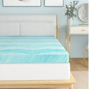Mattress Topper, Full Size Gel Memory Foam Bed Topper,2 inch, for Pressure Relief for Back Pain