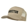 thumbnail image 2 of Director Embroidered Mesh Back Cap - Khaki OSFM, 2 of 5