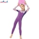 thumbnail image 4 of Niños traje de baño púrpura una pieza traje de baño chicas manga larga snorkel juego de baño traje de baño surfing junior cremallera traje de baño m 2.5mm Inevent OD003309-02, 4 of 7