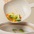 thumbnail image 7 of Large Slotted Spoon & Strainer Plastic Food Skimmer for Noodles Soup Pasta 14.3 Inch Kitchen Draining & Stirring Tool with Pourer Spout, 7 of 7
