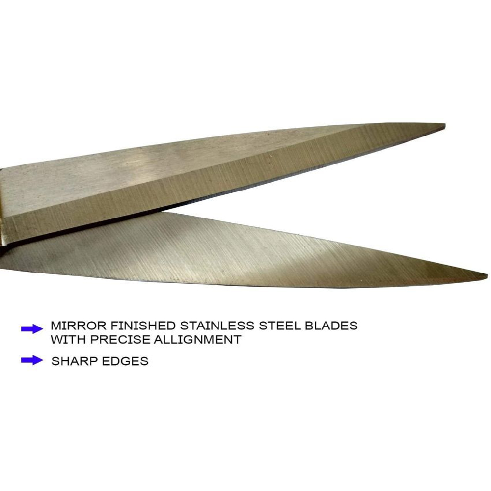 Beautiful Golden Handle Scissors 10.5" inch for Cutting Clothes and Fabrics (Set of 1)