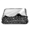 thumbnail image 1 of Bare Home Plush Sherpa Bed Blanket - Fluffy & Soft - Reversible - Lightweight - Throw/Travel, Winter Alpine, 1 of 4