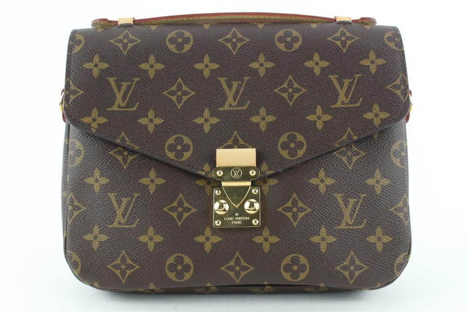 Louis Vuitton Monogram Pochette Crossbody Bag (no strap) 420lvs528 -