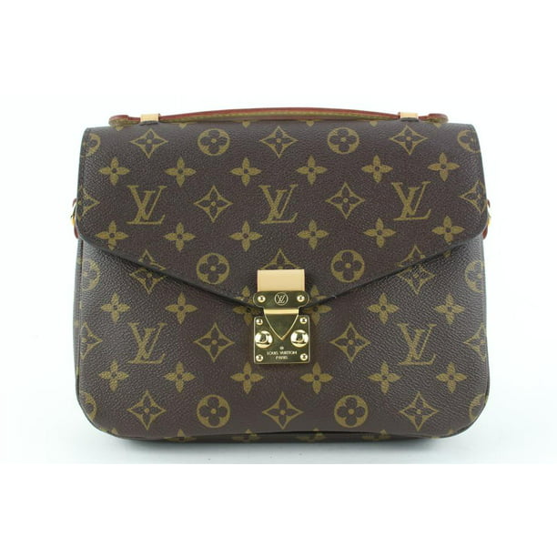 Louis Vuitton Monogram Pochette Metis Crossbody Bag (no strap) - Walmart.com