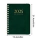 thumbnail image 2 of Agenda Semanal Coil Planner 2025, Tamaño A5, con Cinta Adhesiva | Tapa de Cuero Suave | Papel Grueso de 140 G/M² | Encuadernación En Espiral de 360° | Correa Elástica | Encuadernación Plana para Pasa, 2 of 5
